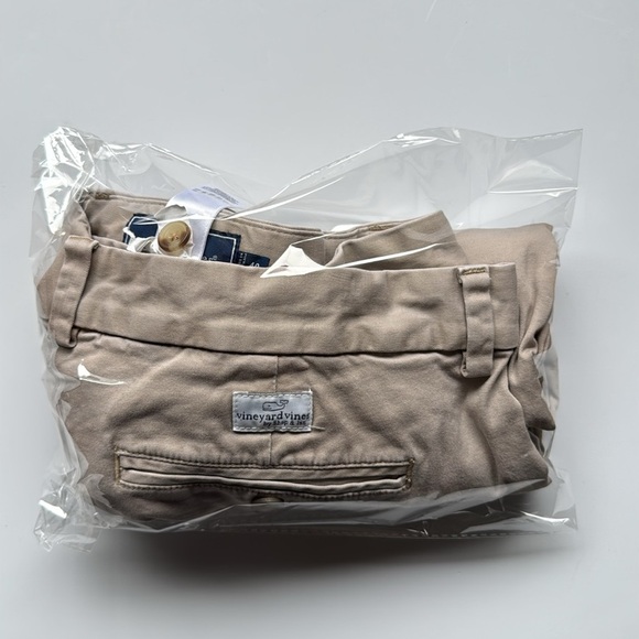 Vineyard Vines Tan Flat Front Shorts - Picture 7 of 7